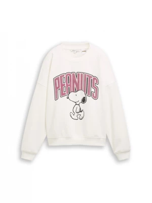 Obrázek produktu TOM TAILOR DENIM Mikina 'Snoopy' magenta / černá / offwhite
