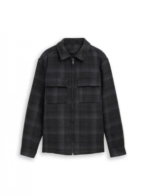 Obrázek produktu TOM TAILOR DENIM Přechodná bunda tmavě šedá / černá