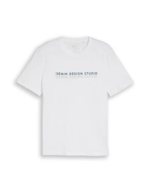 Obrázek produktu TOM TAILOR DENIM Tričko zelená / petrolejová / bílá