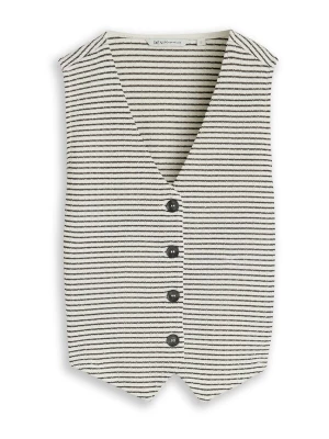 Obrázek produktu TOM TAILOR DENIM Vesta černá / bílá