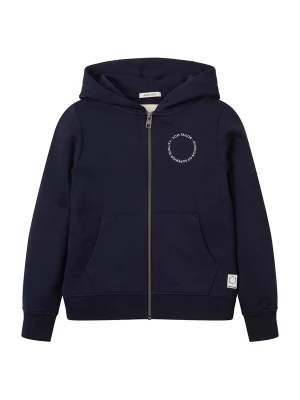 Obrázek produktu TOM TAILOR Mikina marine modrá / bílá