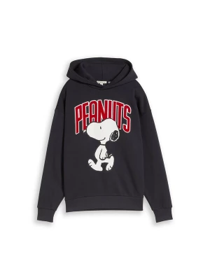 Obrázek produktu TOM TAILOR Mikina 'Peanuts' antracitová / ohnivá červená / bílá