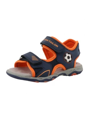 Obrázek produktu TOM TAILOR Otevřená obuv námořnická modř / oranžová