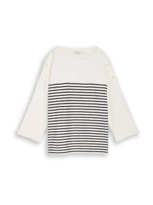 Obrázek produktu TOM TAILOR Svetr černá / offwhite