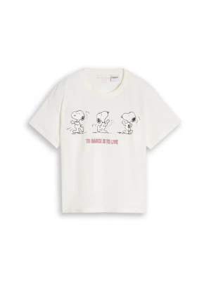 Obrázek produktu TOM TAILOR Tričko 'Peanuts' pink / černá / bílá