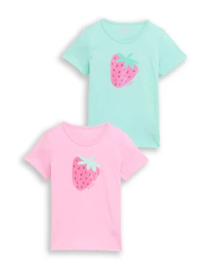 Obrázek produktu TOM TAILOR Tričko tyrkysová / orchidej / pink / růžová