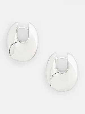 Obrázek produktu Tom Wood Stříbrné náušnice Pebble Hoops Medium V1