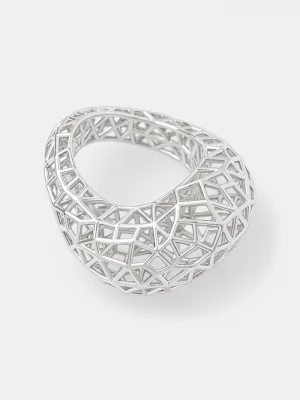 Obrázek produktu Tom Wood Stříbrný prsten Tom Wood Maze Ring