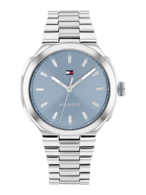 Obrázek produktu TOMMY HILFIGER Analogové hodinky 'GEORGIA' opálová / červená / stříbrná / bílá