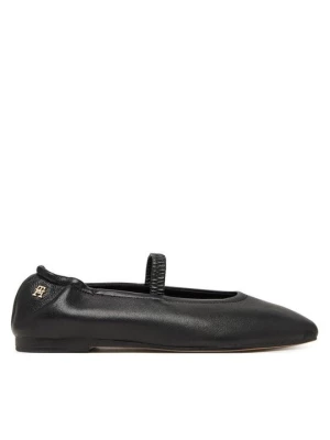 Obrázek produktu Tommy Hilfiger Baleríny Soft Leather Ellastic Ballerina FW0FW09245 Černá