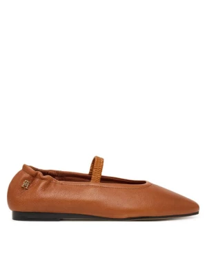 Obrázek produktu Tommy Hilfiger Baleríny Soft Leather Ellastic Ballerina FW0FW09245 Hnědá
