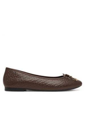 Obrázek produktu Tommy Hilfiger Baleríny Th Charm Monogram Ballerina FW0FW09683 Hnědá