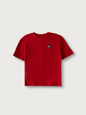 Obrázek produktu Tommy Hilfiger basic tričko dětské bavlněné červená