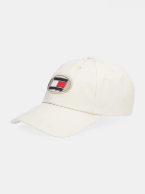 Obrázek produktu Tommy Hilfiger Bavlněná baseballová čepice Tommy Hilfiger béžová