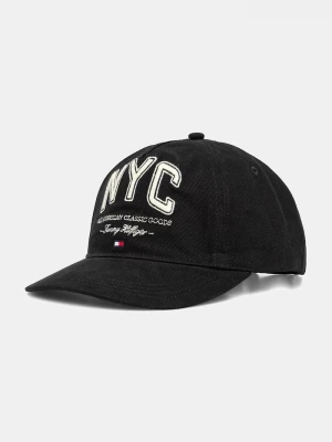 Obrázek produktu Tommy Hilfiger Bavlněná baseballová čepice černá