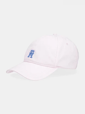 Obrázek produktu Tommy Hilfiger Bavlněná baseballová čepice Tommy Hilfiger růžová