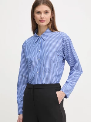 Obrázek produktu Tommy Hilfiger Bavlněná košile Tommy Hilfiger fialová