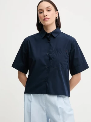 Obrázek produktu Tommy Hilfiger Bavlněná košile Tommy Hilfiger námořnická modř