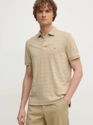 Obrázek produktu Tommy Hilfiger Bavlněné polo tričko Tommy Hilfiger béžová