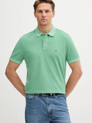 Obrázek produktu Tommy Hilfiger Bavlněné polo tričko Tommy Hilfiger zelená