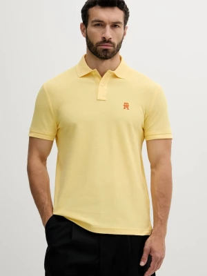 Obrázek produktu Tommy Hilfiger Bavlněné polo tričko žlutá