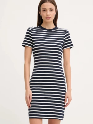 Obrázek produktu Tommy Hilfiger Bavlněné šaty Tommy Hilfiger námořnická modř