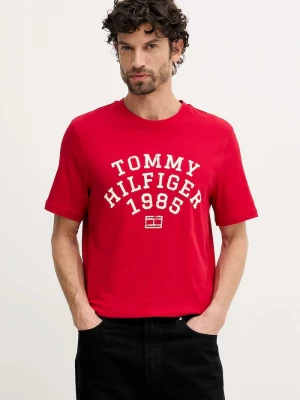 Obrázek produktu Tommy Hilfiger Bavlněné tričko Tommy Hilfiger červená
