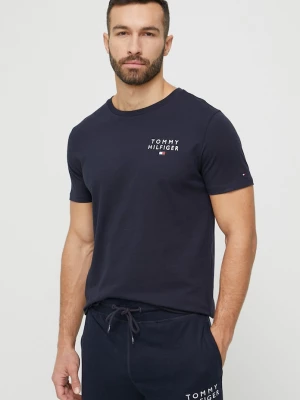 Obrázek produktu Tommy Hilfiger Bavlněné tričko námořnická modř