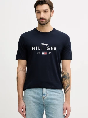 Obrázek produktu Tommy Hilfiger Bavlněné tričko námořnická modř