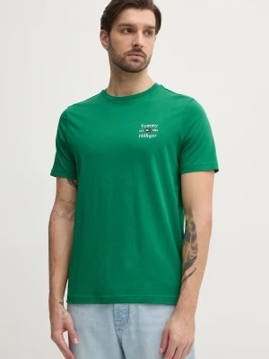Obrázek produktu Tommy Hilfiger Bavlněné tričko Tommy Hilfiger zelená