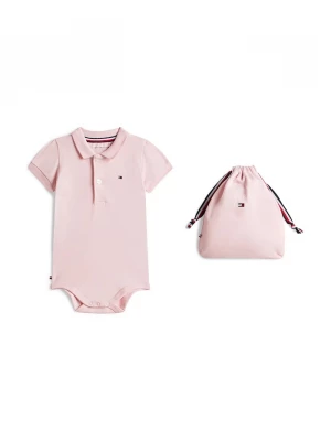 Obrázek produktu Tommy Hilfiger body dětské bavlněné růžová