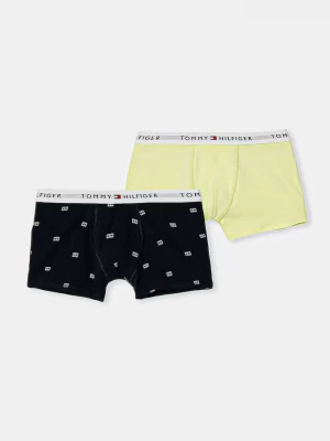 Obrázek produktu Tommy Hilfiger boxerky dětské bavlněné s elastanem 2-pack námořnická modř