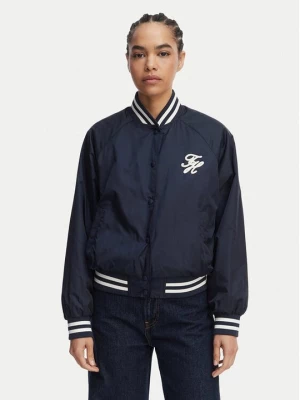 Obrázek produktu Tommy Hilfiger Bunda bomber Logo Appliqué WW0WW48618 Tmavomodrá Regular Fit