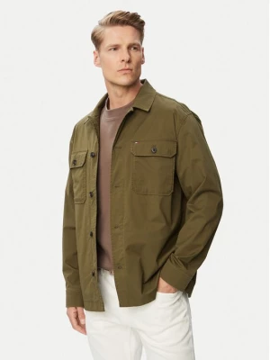 Obrázek produktu Tommy Hilfiger Bunda pro přechodné období Blend MW0MW43471 Tmavě zelená Regular Fit
