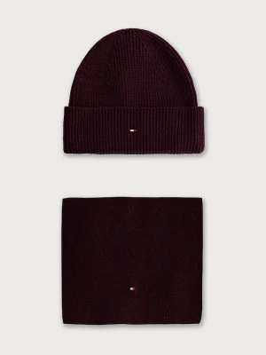 Obrázek produktu Tommy Hilfiger čepice a šála dámská s příměsí vlny