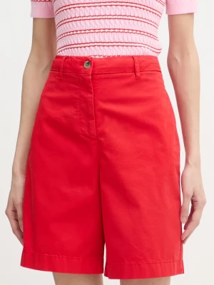 Obrázek produktu Tommy Hilfiger dámské chino šortky s bavlnou červená