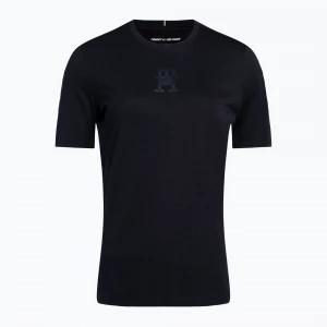 Obrázek produktu Tommy Hilfiger dámské tréninkové tričko Regular Th Monogram blue Námořnická modř