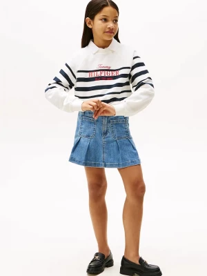 Obrázek produktu Tommy Hilfiger Dětská bavlněná sukně Tommy Hilfiger modrá