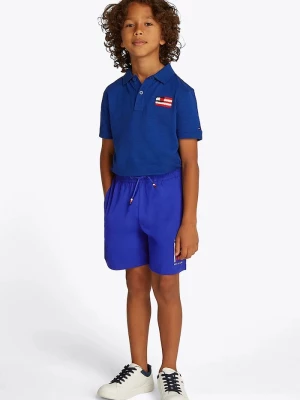 Obrázek produktu Tommy Hilfiger Dětské bavlněné šortky Tommy Hilfiger fialová