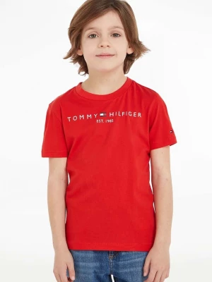 Obrázek produktu Tommy Hilfiger Dětské bavlněné tričko Tommy Hilfiger červená