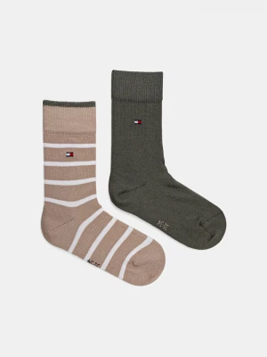 Obrázek produktu Tommy Hilfiger Dětské ponožky Tommy Hilfiger 2-pack béžová
