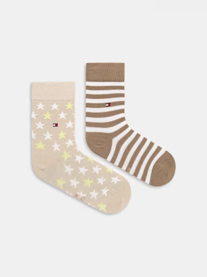 Obrázek produktu Tommy Hilfiger Dětské ponožky Tommy Hilfiger 2-pack béžová