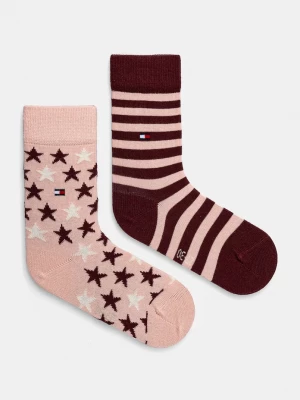 Obrázek produktu Tommy Hilfiger Dětské ponožky Tommy Hilfiger 2-pack růžová