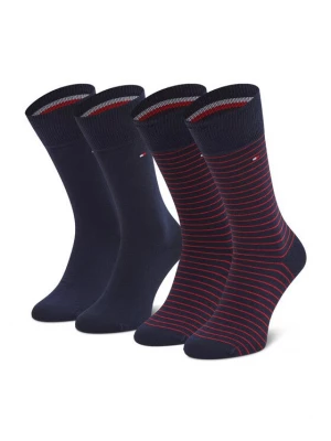 Obrázek produktu Tommy Hilfiger Dlouhé ponožky 100001496 Tmavomodrá