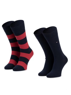 Obrázek produktu Tommy Hilfiger Dlouhé ponožky 342021001 Tmavomodrá