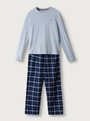 Obrázek produktu Tommy Hilfiger dvoudílné pyžamo dětské bavlněné modrá