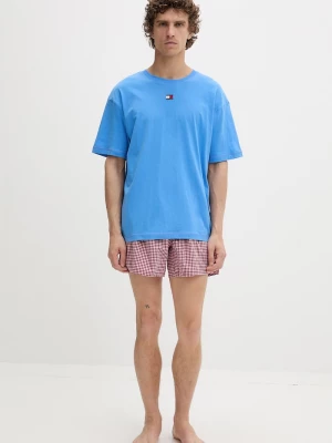 Obrázek produktu Tommy Hilfiger dvoudílné pyžamo pánské bavlněné modrá
