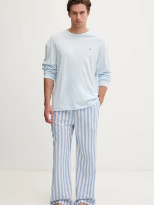 Obrázek produktu Tommy Hilfiger dvoudílné pyžamo pánské bavlněné modrá