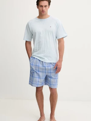 Obrázek produktu Tommy Hilfiger dvoudílné pyžamo pánské bavlněné modrá