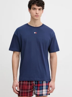 Obrázek produktu Tommy Hilfiger dvoudílné pyžamo pánské bavlněné námořnická modř